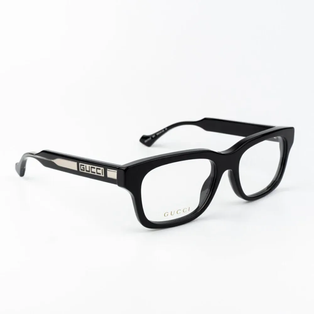 Gucci Women Eyeglasses Black Square GG1731O 001 BRAND NEW